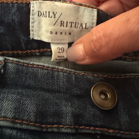 Denim Culotte/Capri - Picture 2 of 3